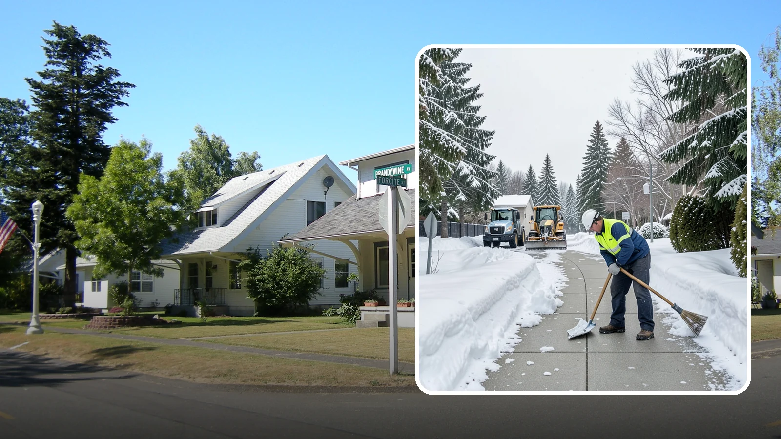 Business Entrance Clearing in DuPont, Pierce County, WA - Keep your business's front doors, entry walks, and thresholds safe and welcoming through every Western Washington ice event.