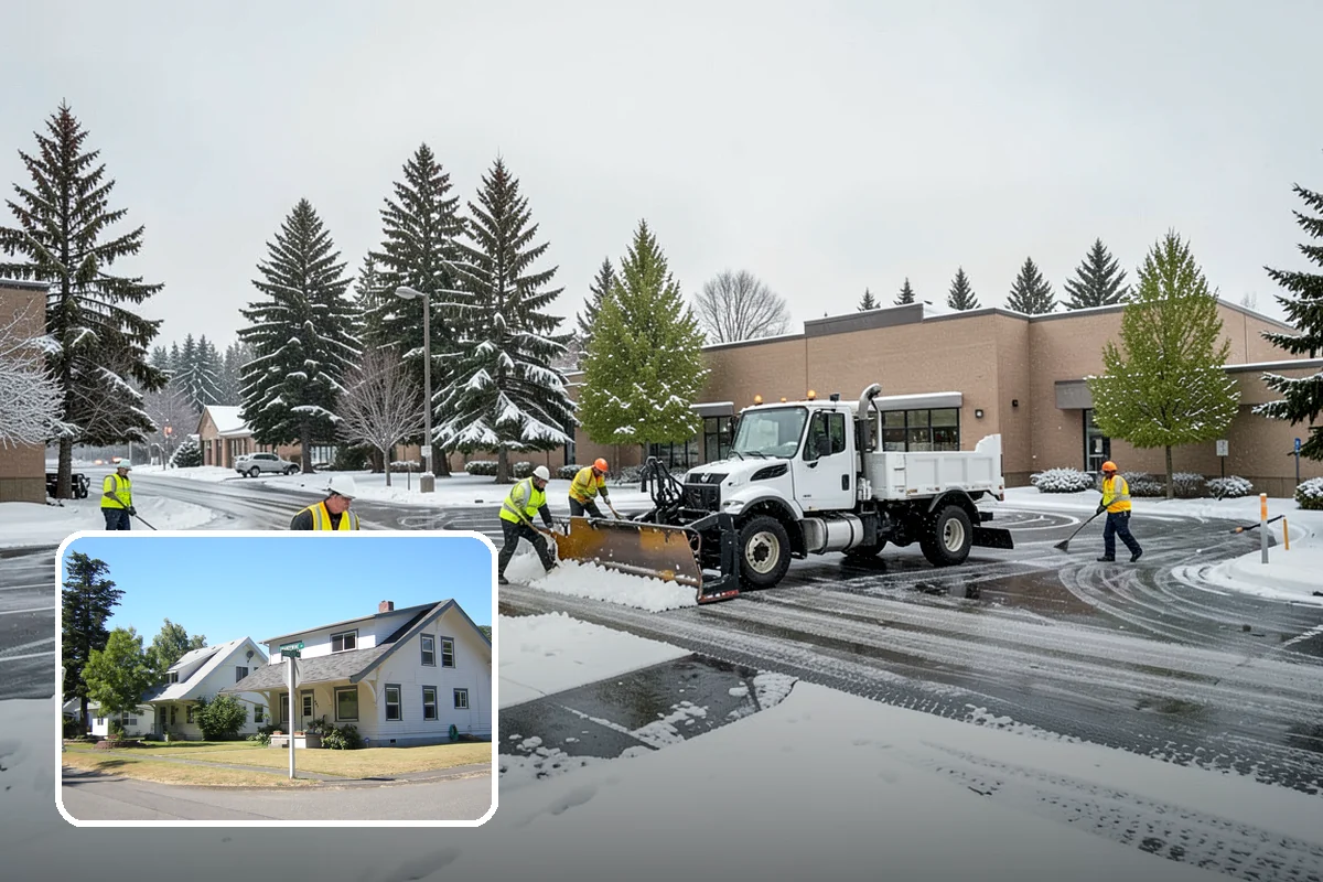 Business Entrance Clearing in DuPont, Pierce County, WA - Safe, welcoming doorways for staff and customers