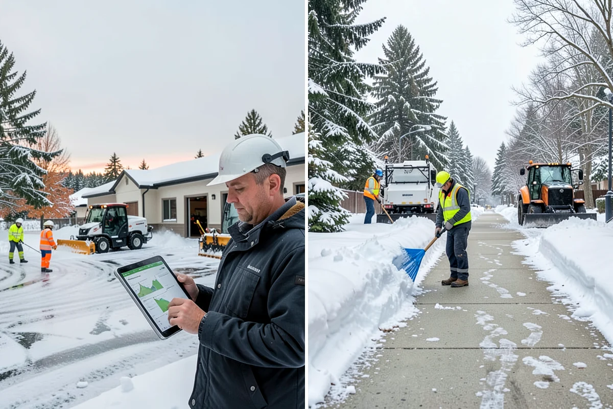 Business Entrance Clearing in DuPont, Pierce County, WA - Identify all customer and staff entry points