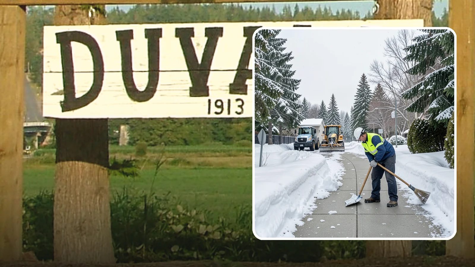 Business Entrance Clearing in Duvall, King County, WA - Keep your business's front doors, entry walks, and thresholds safe and welcoming through every Western Washington ice event.