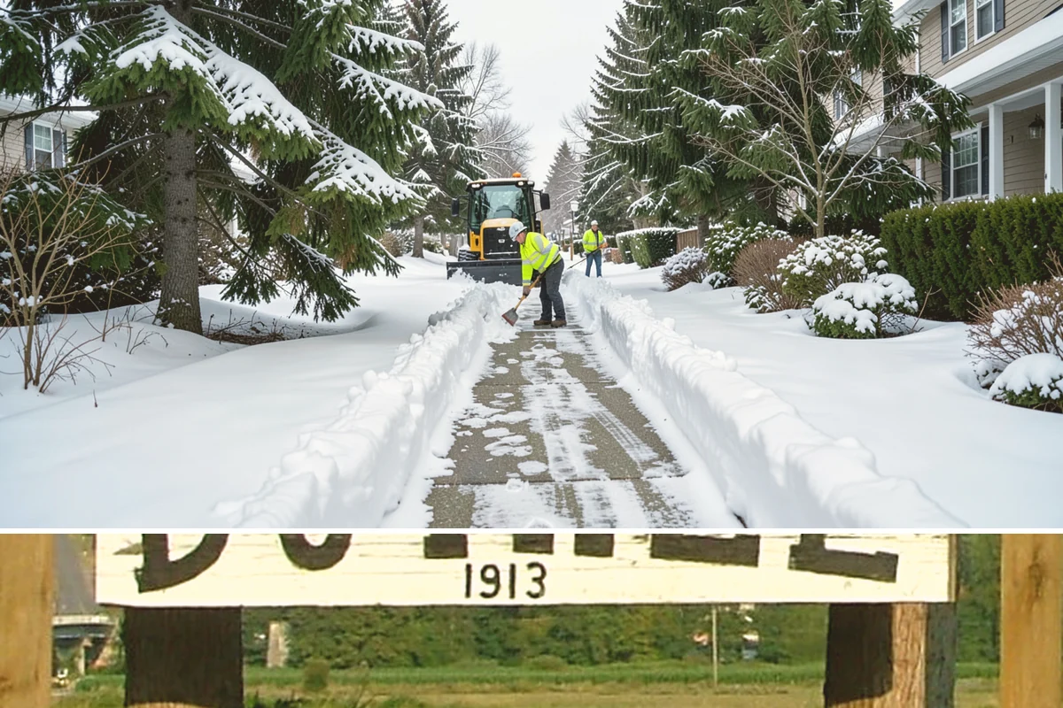 Business Entrance Clearing in Duvall, King County, WA - Entrance clearing matters most during January's freeze-thaw cycles when shaded doorways stay icy well into the day.