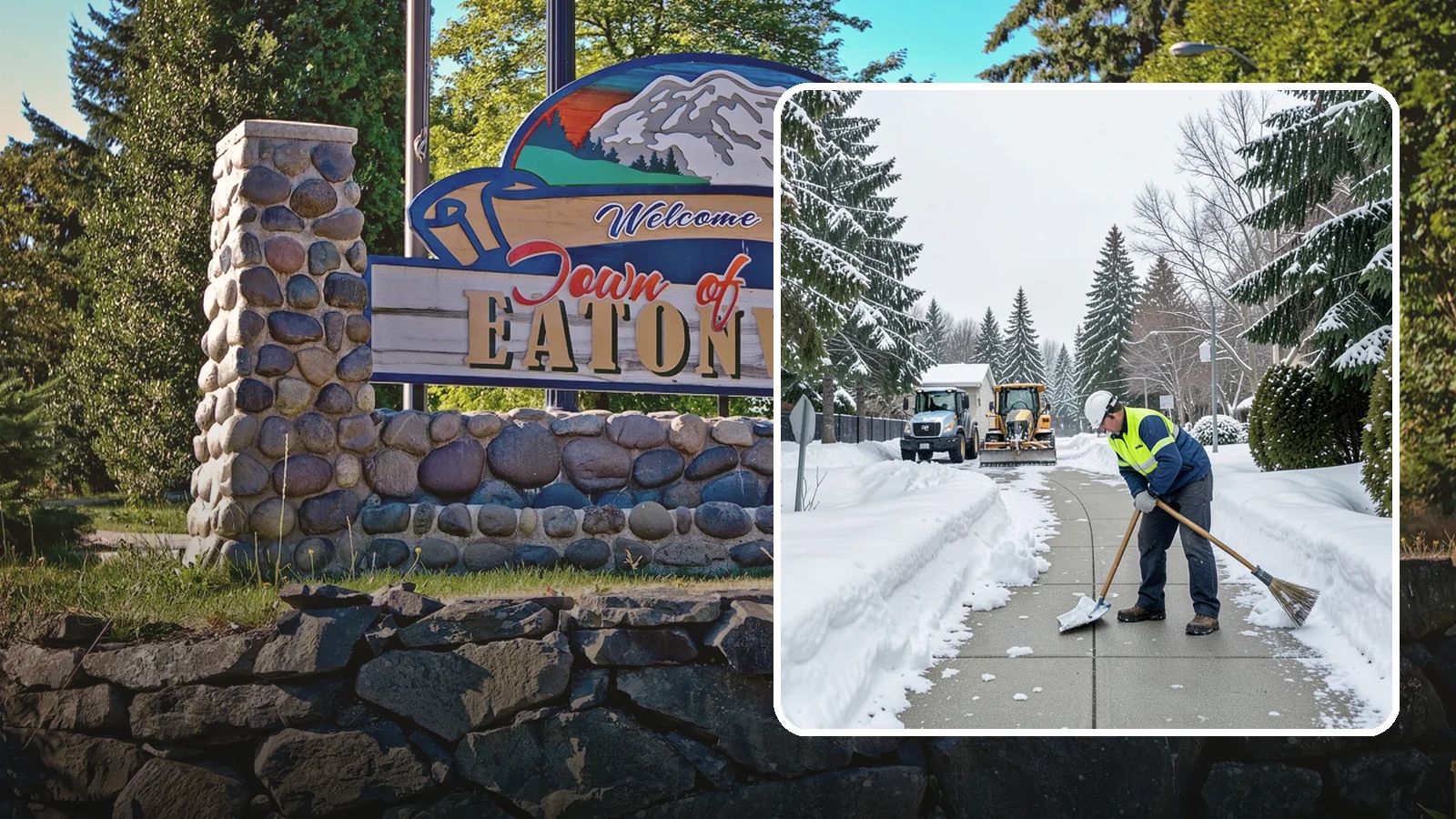 Business Entrance Clearing in Eatonville, Pierce County, WA - Keep your business's front doors, entry walks, and thresholds safe and welcoming through every Western Washington ice event.