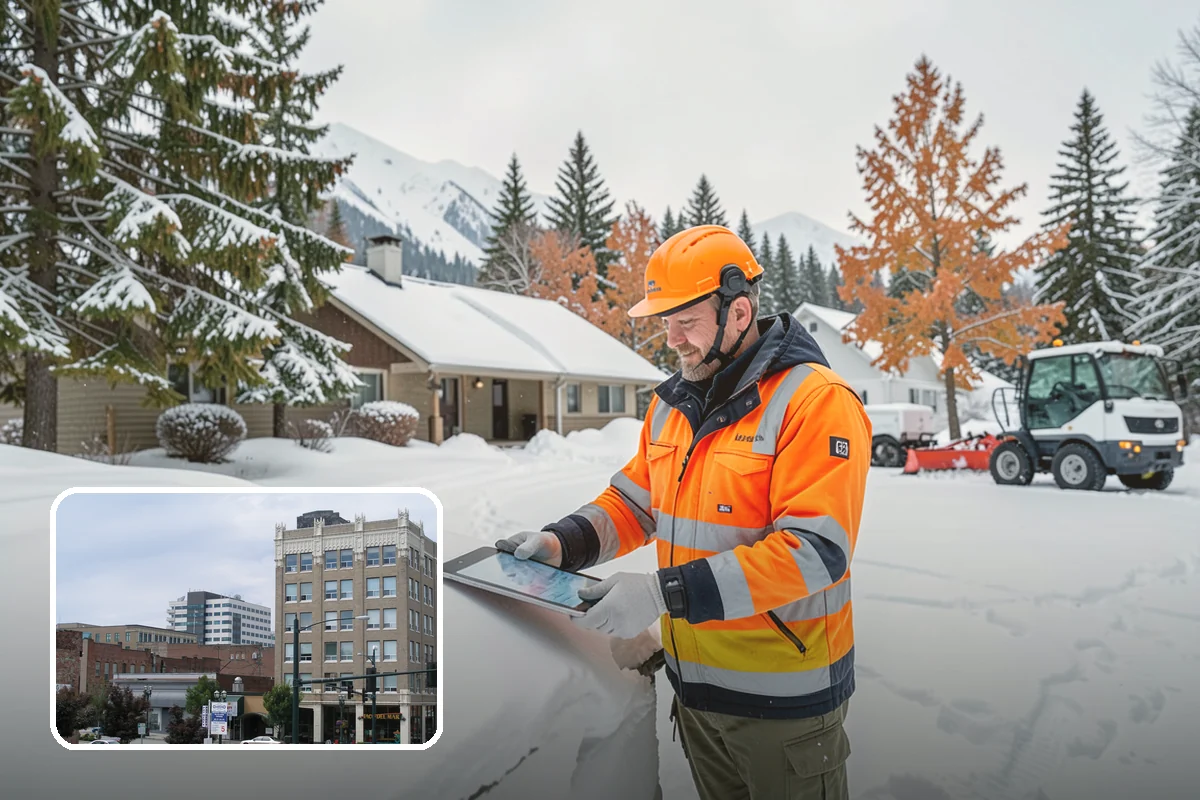 Business Entrance Clearing in Everett, Snohomish County, WA - Safe, welcoming doorways for staff and customers