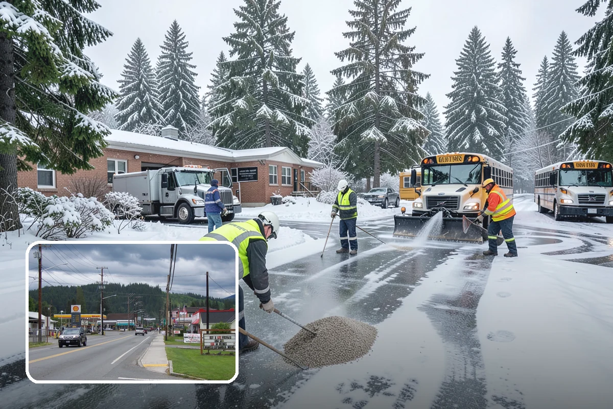 Business Entrance Clearing in Granite Falls, Snohomish County, WA - Safe, welcoming doorways for staff and customers
