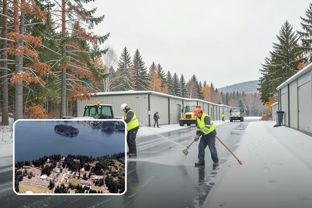 Business Entrance Clearing in Lakewood, Pierce County, WA - Safe, welcoming doorways for staff and customers