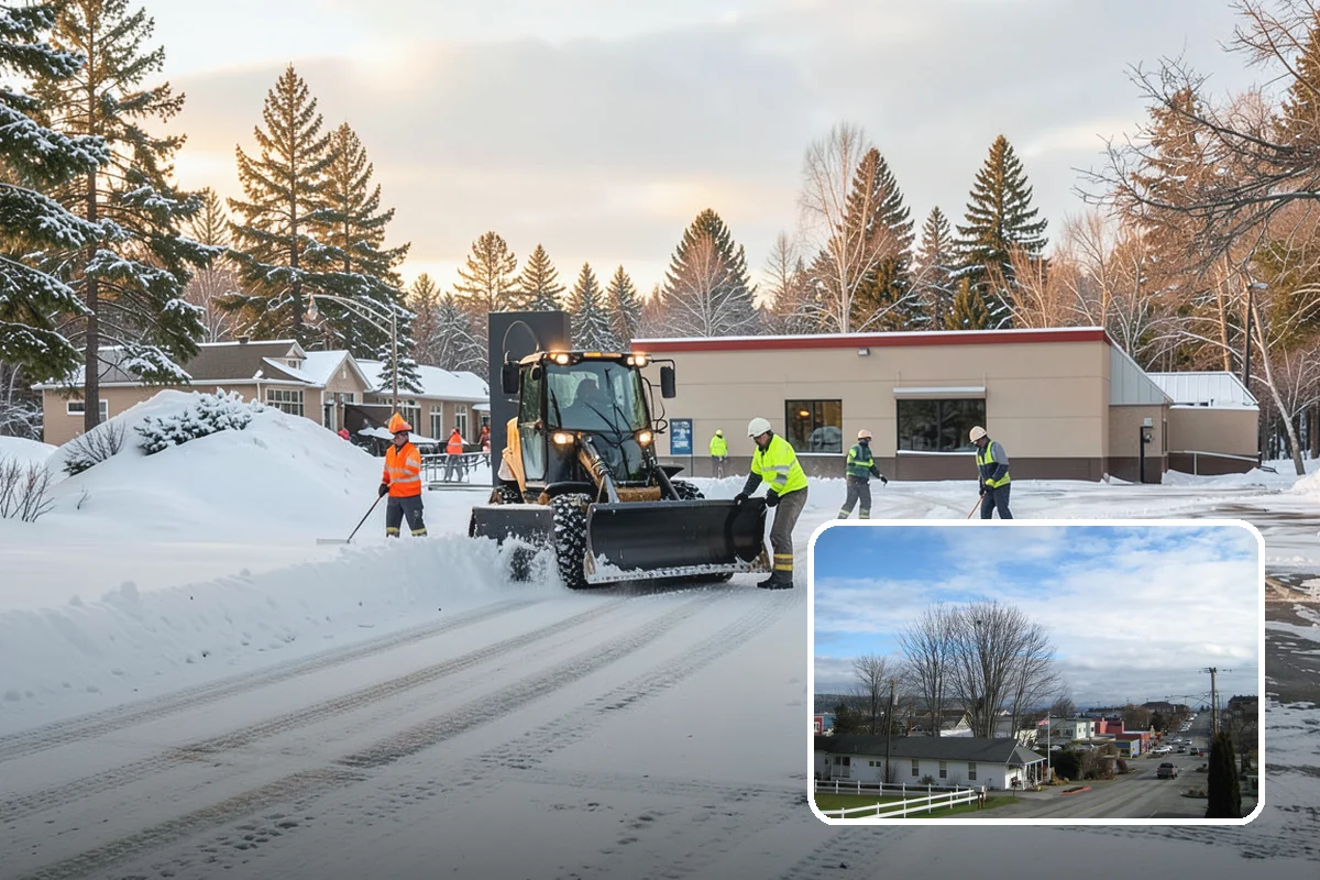 Business Entrance Clearing in Langley, Island County, WA - Safe, welcoming doorways for staff and customers