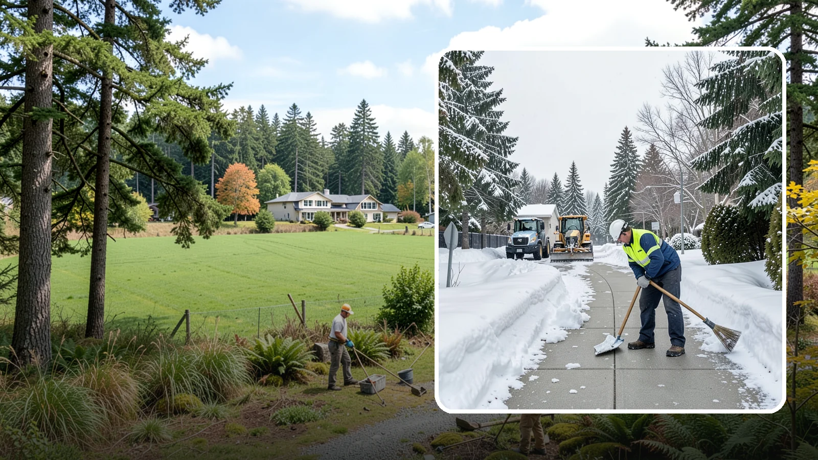 Business Entrance Clearing in Lyman, Skagit County, WA - Keep your business's front doors, entry walks, and thresholds safe and welcoming through every Western Washington ice event.