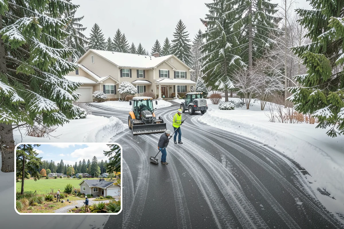 Business Entrance Clearing in Lyman, Skagit County, WA - Safe, welcoming doorways for staff and customers