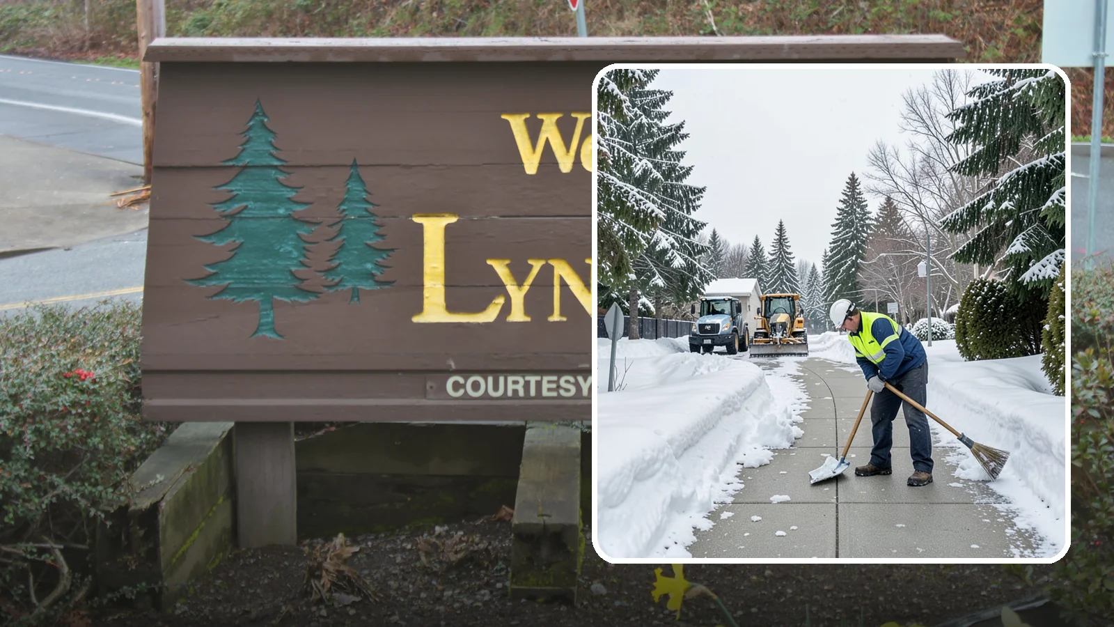 Business Entrance Clearing in Lynnwood, Snohomish County, WA - Keep your business's front doors, entry walks, and thresholds safe and welcoming through every Western Washington ice event.