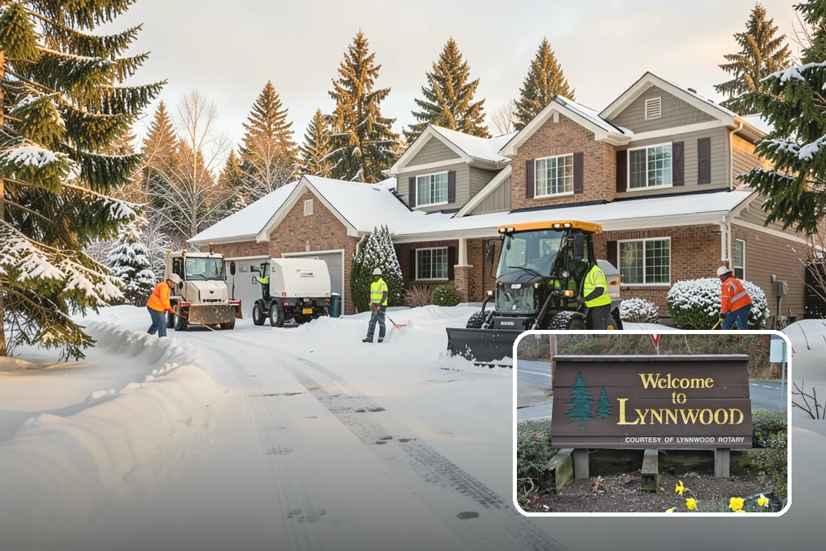 Business Entrance Clearing in Lynnwood, Snohomish County, WA - Safe, welcoming doorways for staff and customers