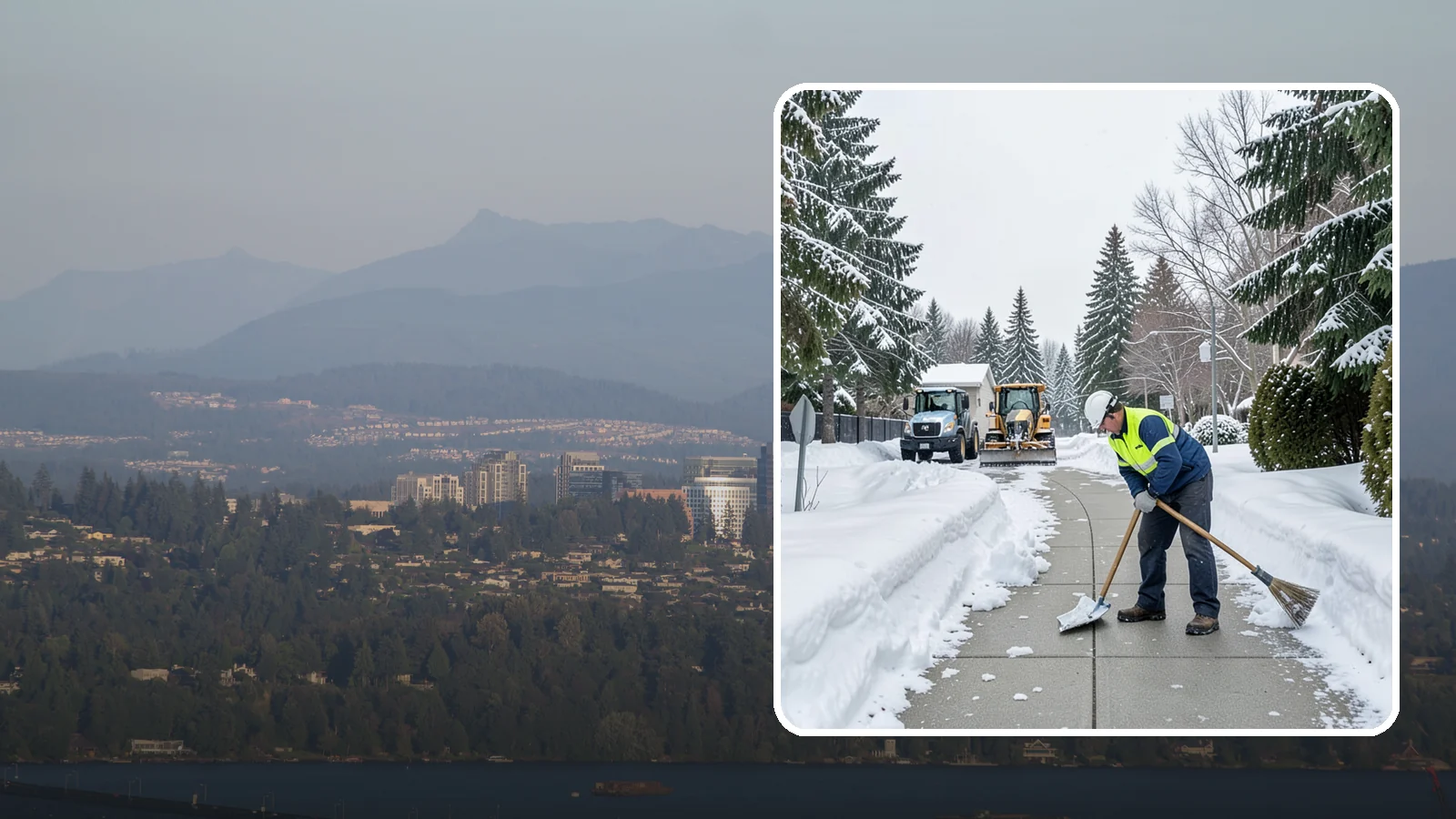 Business Entrance Clearing in Medina, King County, WA - Keep your business's front doors, entry walks, and thresholds safe and welcoming through every Western Washington ice event.