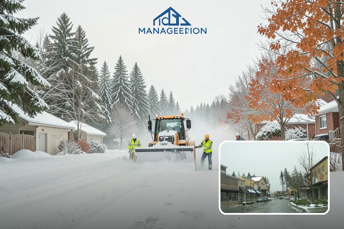 Business Entrance Clearing in Mill Creek, Snohomish County, WA - Safe, welcoming doorways for staff and customers