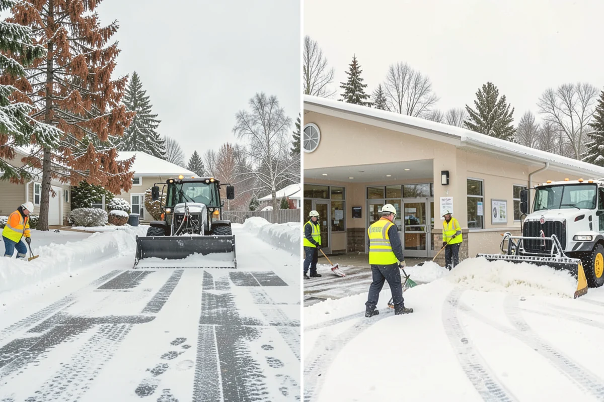 Business Entrance Clearing in Milton, King County, WA - Identify all customer and staff entry points