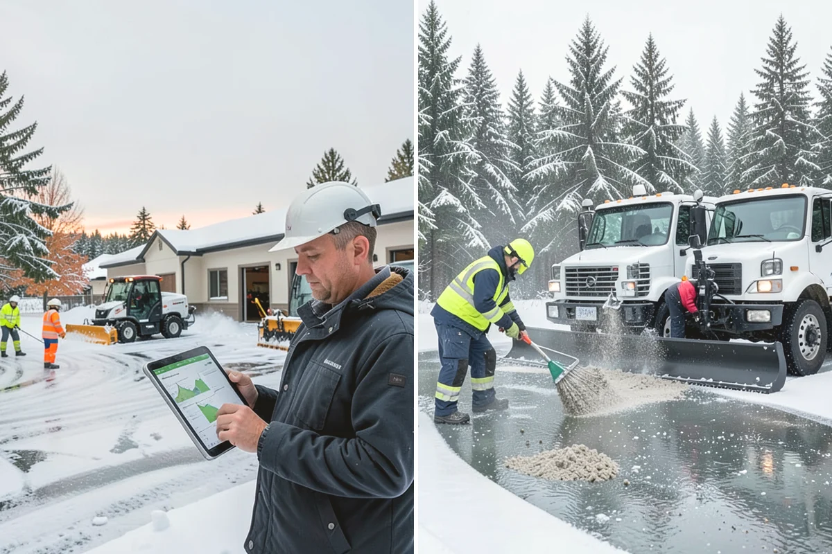 Business Entrance Clearing in Monroe, Snohomish County, WA - Identify all customer and staff entry points