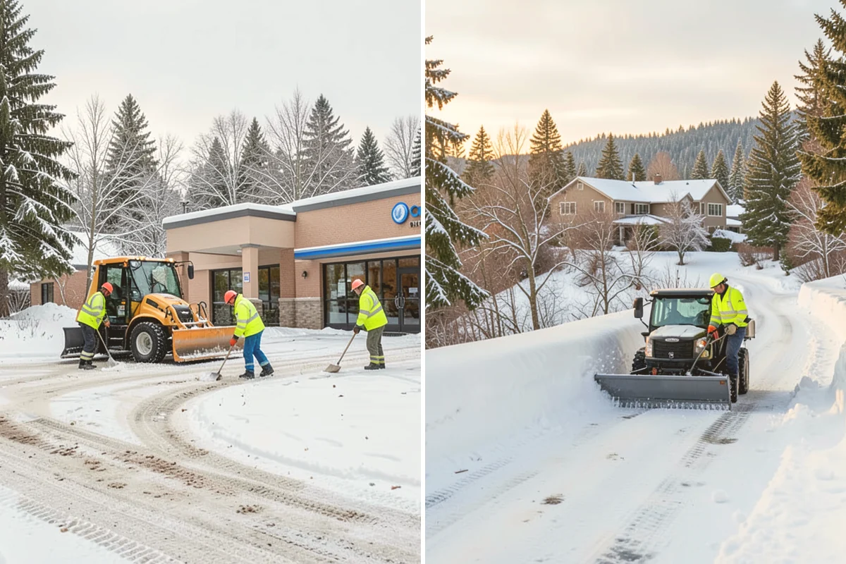 Business Entrance Clearing in Sammamish, King County, WA - Identify all customer and staff entry points