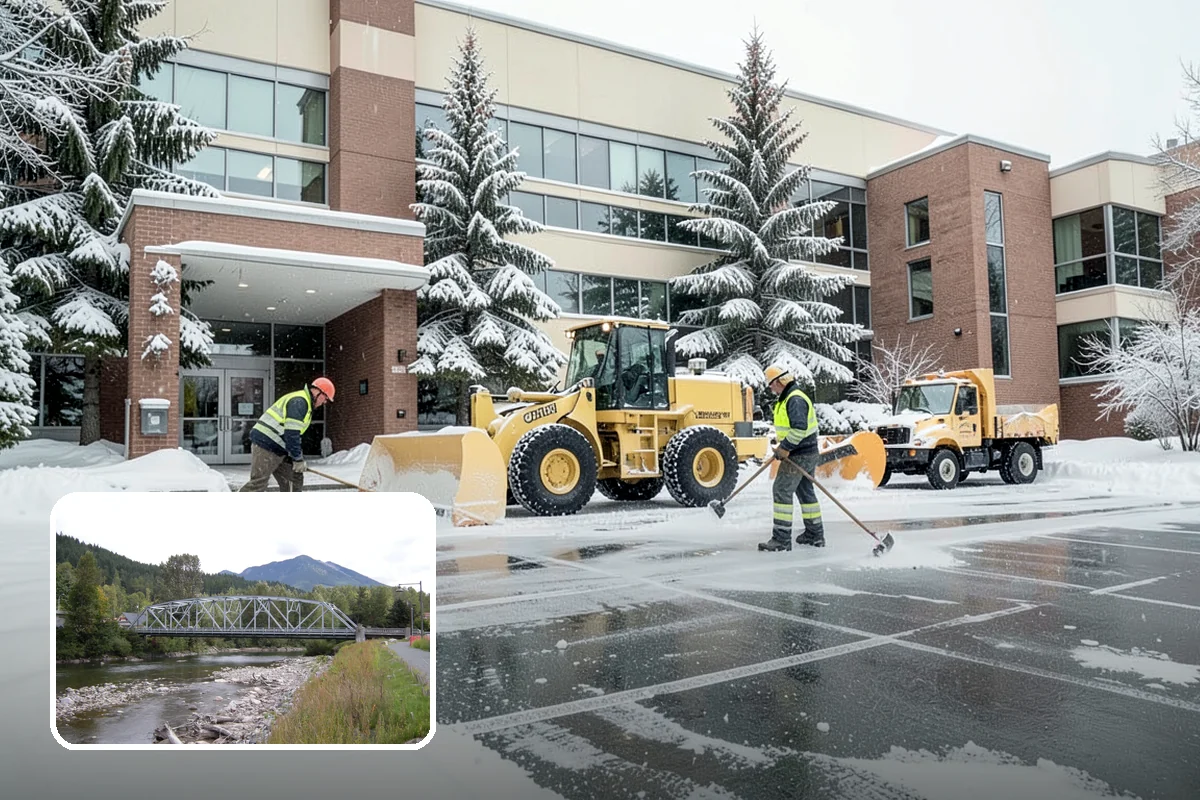 Business Entrance Clearing in Skykomish, King County, WA - Safe, welcoming doorways for staff and customers