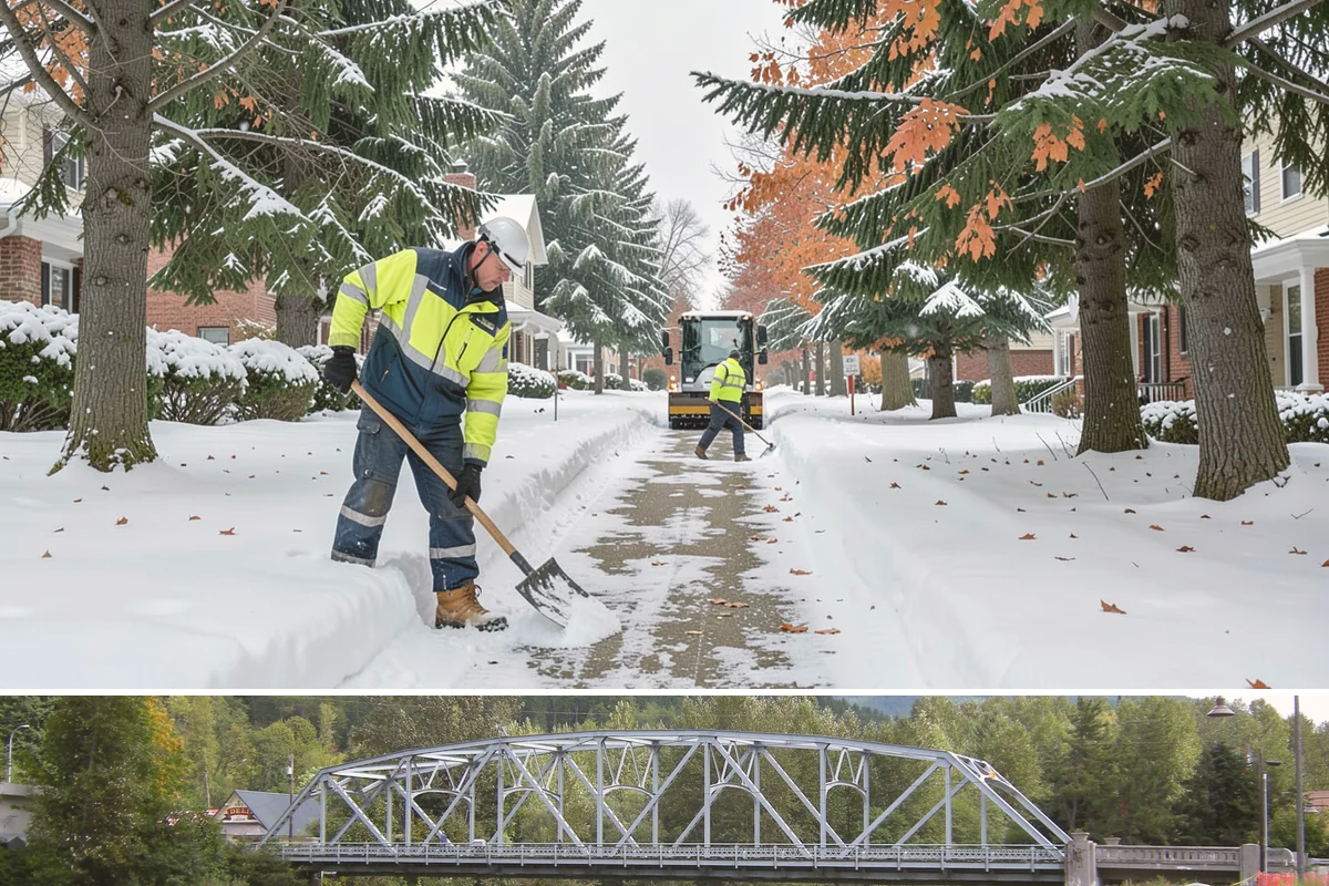 Business Entrance Clearing in Skykomish, King County, WA - Entrance clearing matters most during January's freeze-thaw cycles when shaded doorways stay icy well into the day.