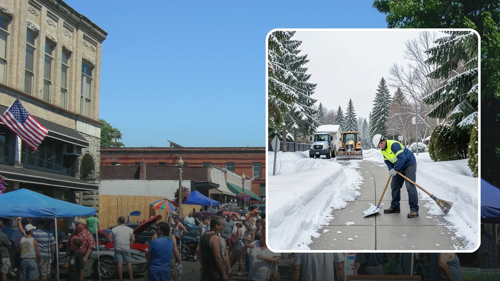 Business Entrance Clearing in Snohomish, Snohomish County, WA - Keep your business's front doors, entry walks, and thresholds safe and welcoming through every Western Washington ice event.