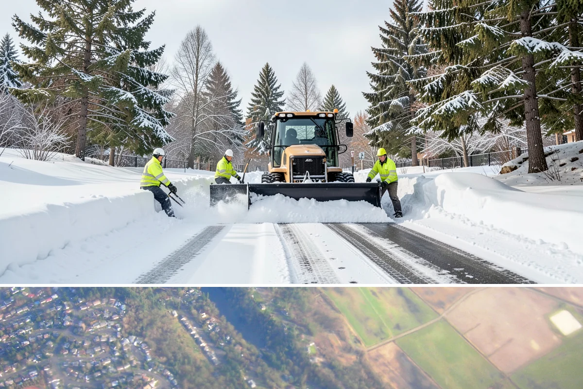 Business Park Deicing in Algona, King County, WA - Coverage runs the winter season with commute-focused readiness during the freezing-rain events that stall lowland business...