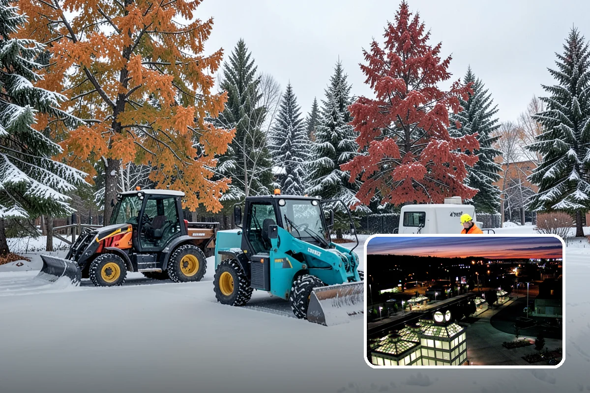 Business Park Deicing in Auburn, King County, WA - Coordinates ice control across every building and tenant