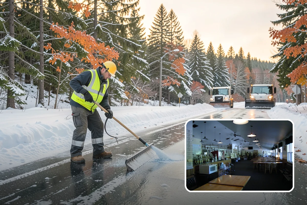 Business Park Deicing in Black Diamond, King County, WA - Coordinates ice control across every building and tenant