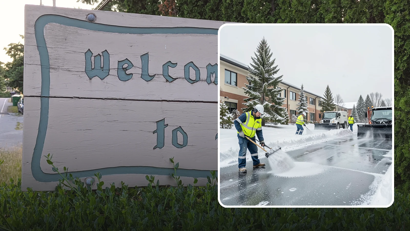 Business Park Deicing in Brier, Snohomish County, WA - Deicing for business parks, coordinating ice control across multiple buildings, shared drives, and connecting walkways in one...