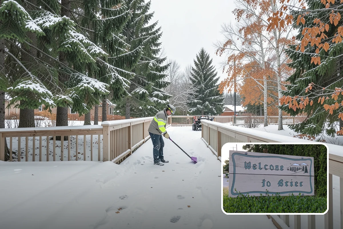 Business Park Deicing in Brier, Snohomish County, WA - Coordinates ice control across every building and tenant