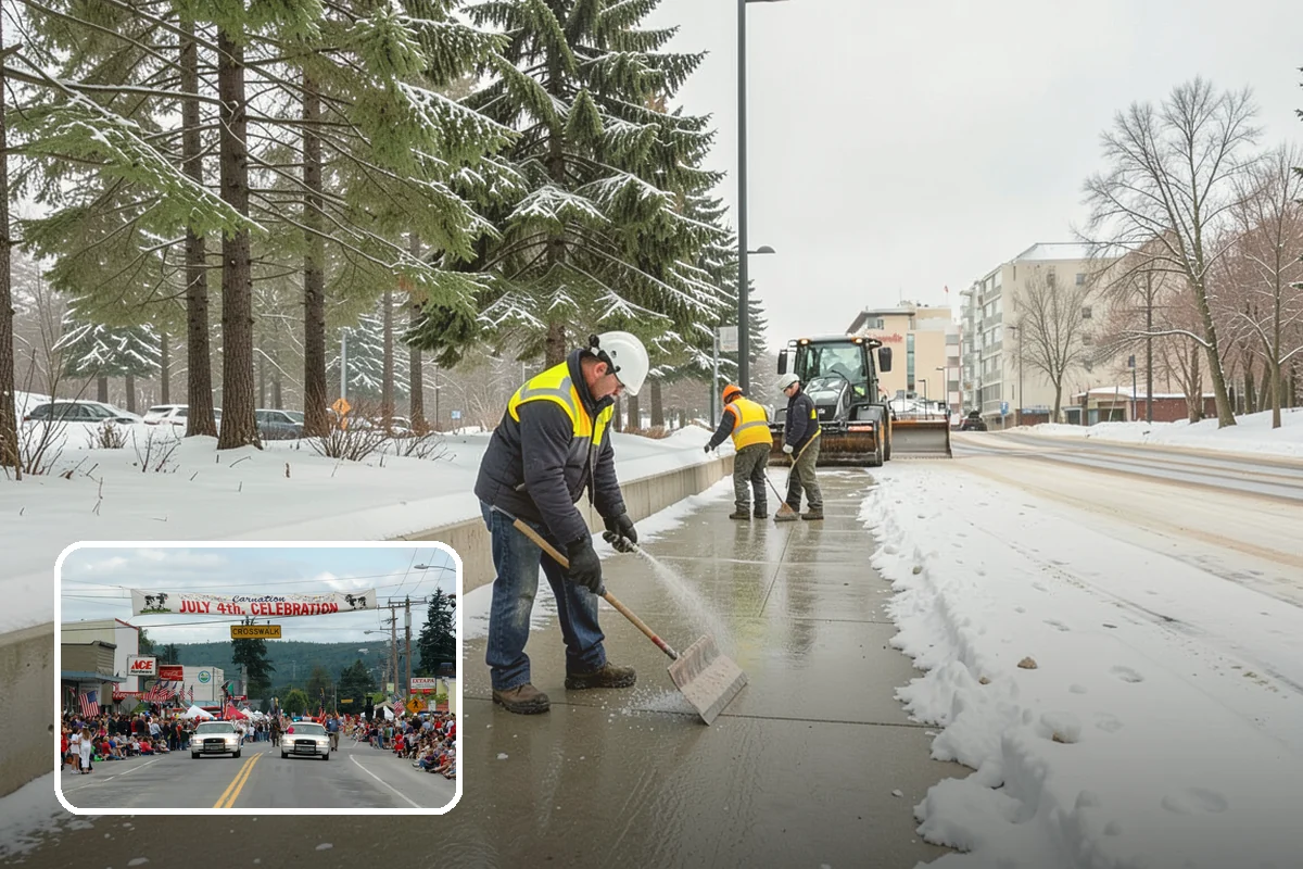 Business Park Deicing in Carnation, King County, WA - Coordinates ice control across every building and tenant