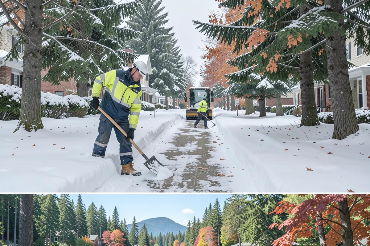 Business Park Deicing in Covington, King County, WA - Coverage runs the winter season with commute-focused readiness during the freezing-rain events that stall lowland business...