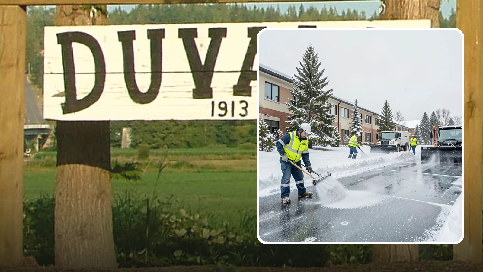 Business Park Deicing in Duvall, King County, WA - Deicing for business parks, coordinating ice control across multiple buildings, shared drives, and connecting walkways in one...