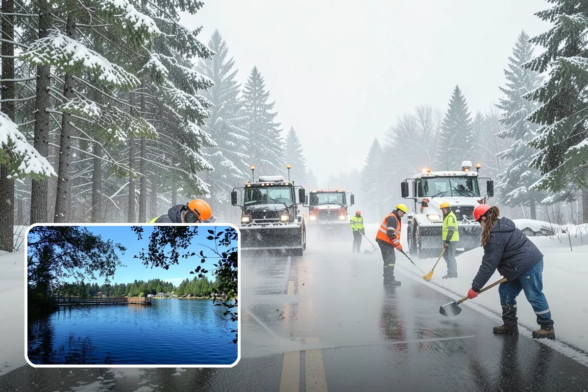 Business Park Deicing in Federal Way, King County, WA - Coordinates ice control across every building and tenant