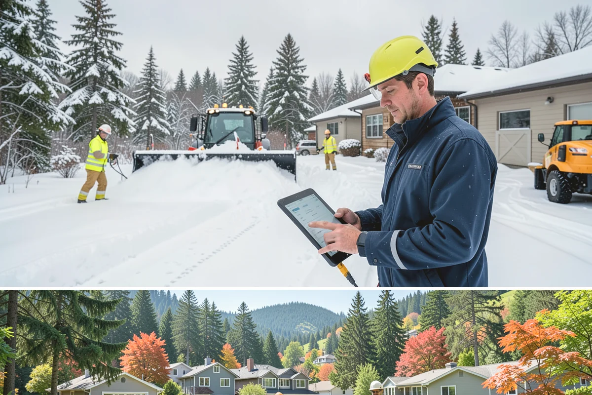 Business Park Deicing in Fircrest, Pierce County, WA - Coverage runs the winter season with commute-focused readiness during the freezing-rain events that stall lowland business...