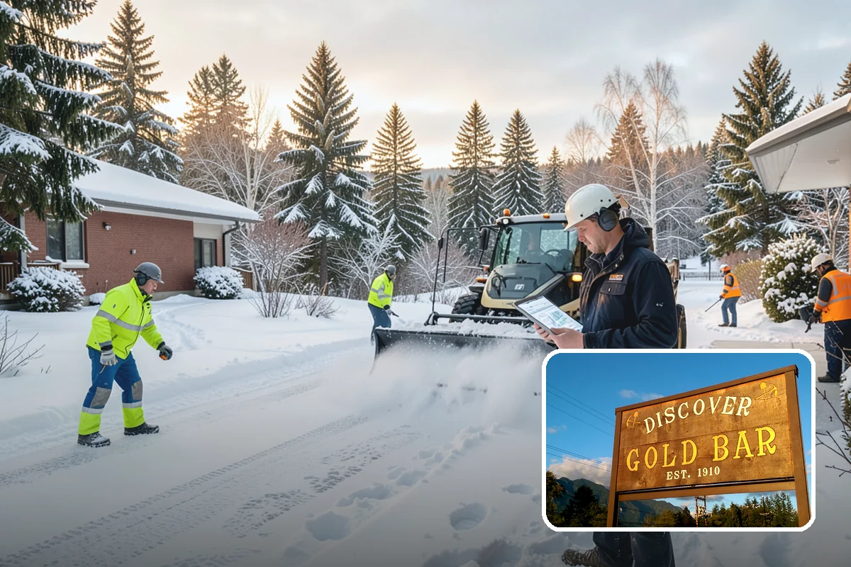 Business Park Deicing in Gold Bar, Snohomish County, WA - Coordinates ice control across every building and tenant
