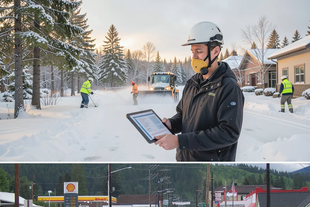 Business Park Deicing in Granite Falls, Snohomish County, WA - Coverage runs the winter season with commute-focused readiness during the freezing-rain events that stall lowland business...