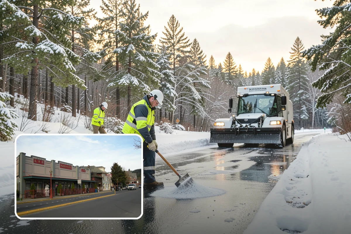 Business Park Deicing in Issaquah, King County, WA - Coordinates ice control across every building and tenant
