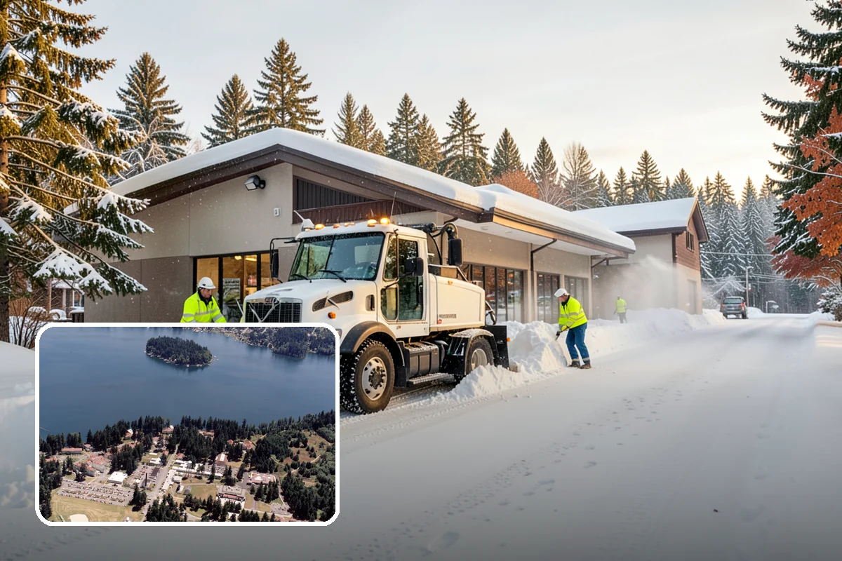Business Park Deicing in Lakewood, Pierce County, WA - Coordinates ice control across every building and tenant