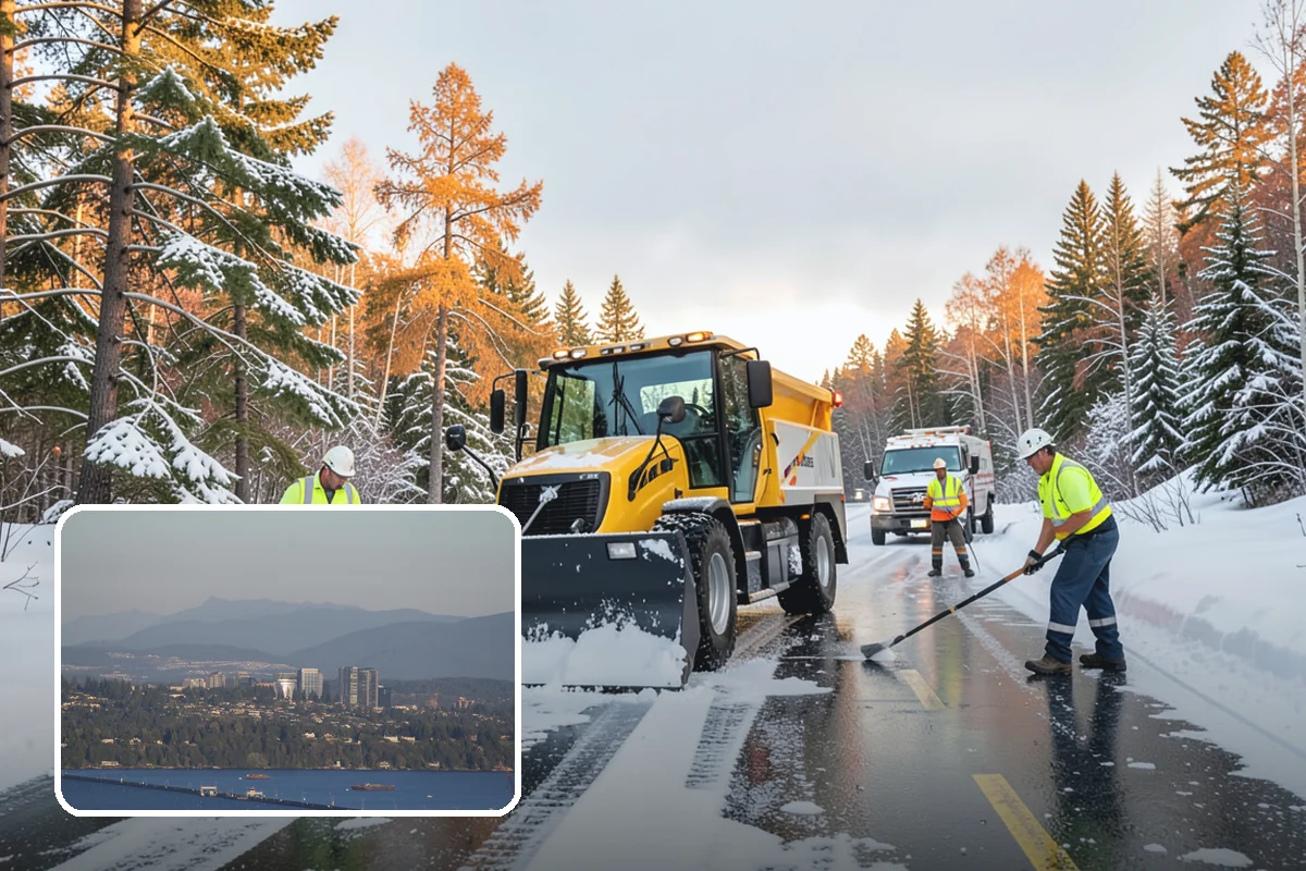 Business Park Deicing in Medina, King County, WA - Coordinates ice control across every building and tenant