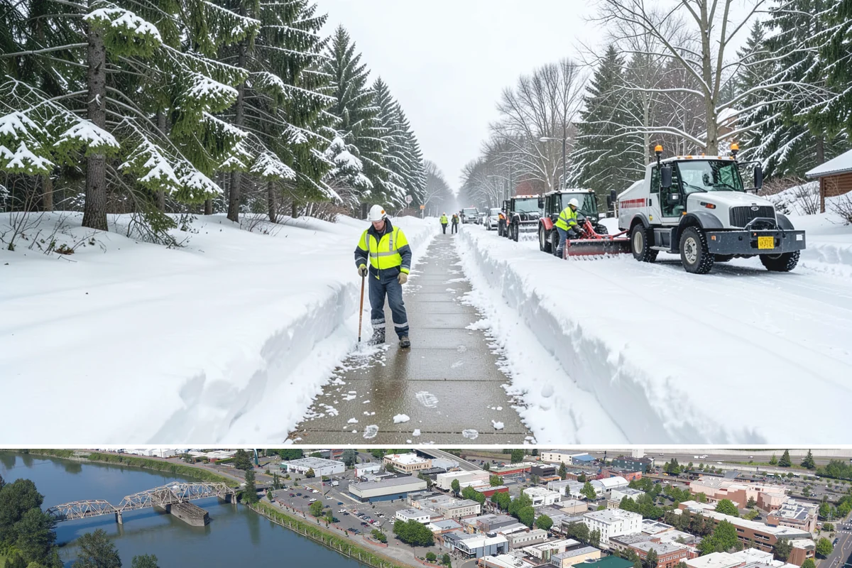 Business Park Deicing in Mount Vernon, Skagit County, WA - Coverage runs the winter season with commute-focused readiness during the freezing-rain events that stall lowland business...