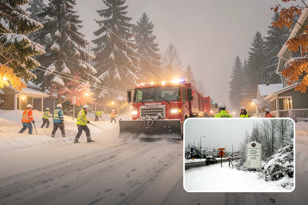 Business Park Deicing in Newcastle, King County, WA - Coordinates ice control across every building and tenant
