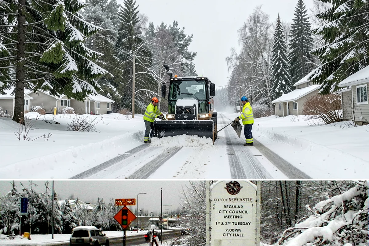 Business Park Deicing in Newcastle, King County, WA - Coverage runs the winter season with commute-focused readiness during the freezing-rain events that stall lowland business...