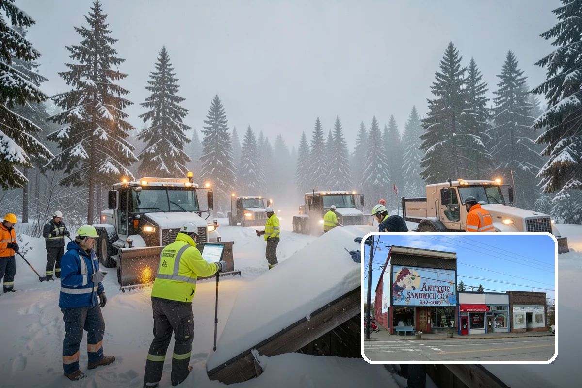 Business Park Deicing in Ruston, Pierce County, WA - Coordinates ice control across every building and tenant