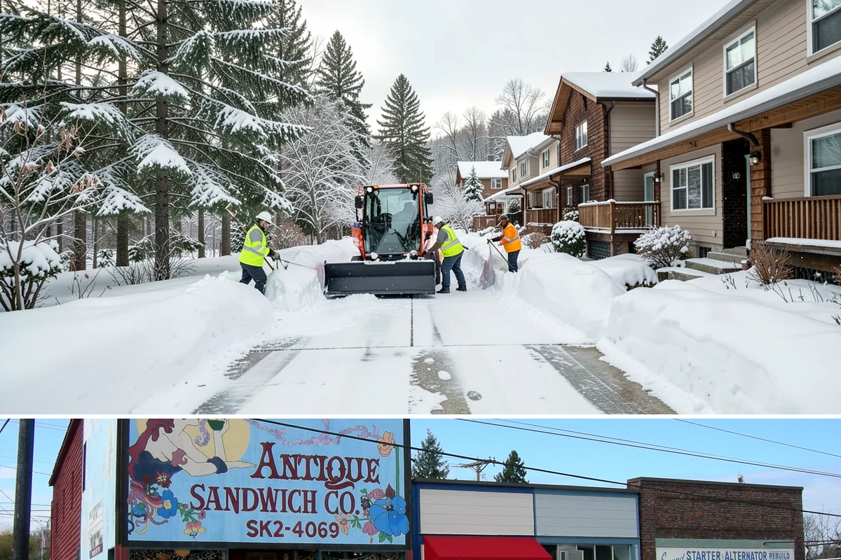 Business Park Deicing in Ruston, Pierce County, WA - Coverage runs the winter season with commute-focused readiness during the freezing-rain events that stall lowland business...