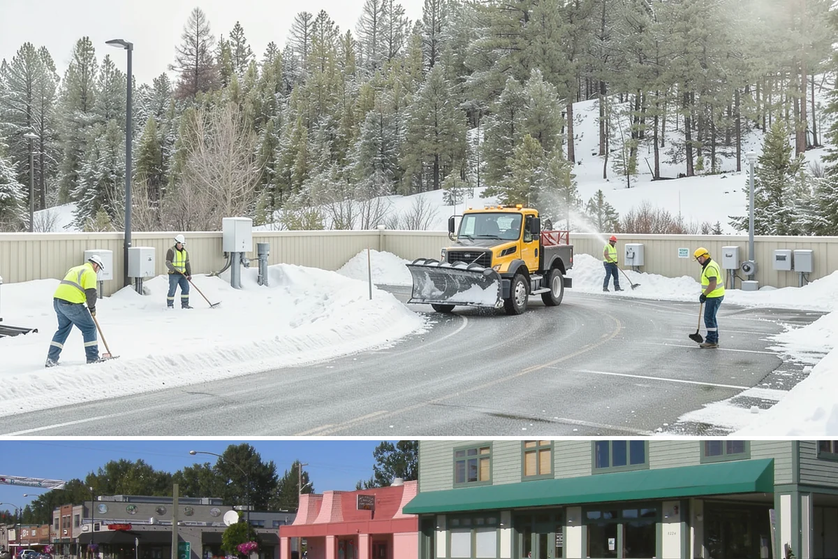 Business Park Deicing in Snoqualmie, King County, WA - Coverage runs the winter season with commute-focused readiness during the freezing-rain events that stall lowland business...