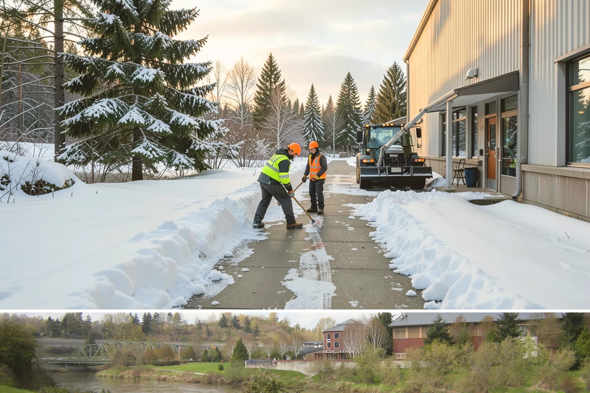 Business Park Deicing in Tukwila, King County, WA - Coverage runs the winter season with commute-focused readiness during the freezing-rain events that stall lowland business...