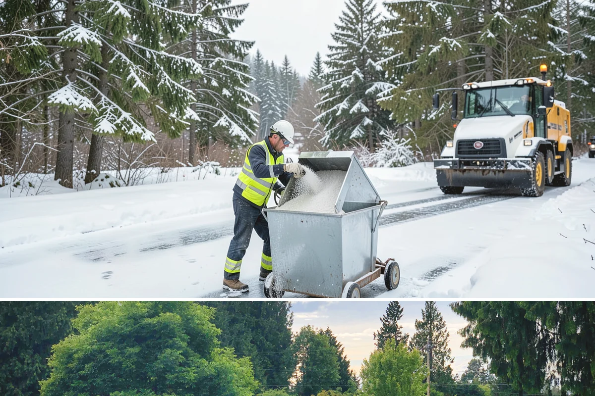 Business Park Parking Lot Snow Removal in Bonney Lake, Pierce County, WA - Business park lots across the Puget Sound region need the most winter clearing from December through February during peak freeze...