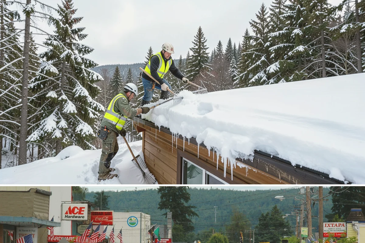 Business Park Parking Lot Snow Removal in Carnation, King County, WA - Business park lots across the Puget Sound region need the most winter clearing from December through February during peak freeze...