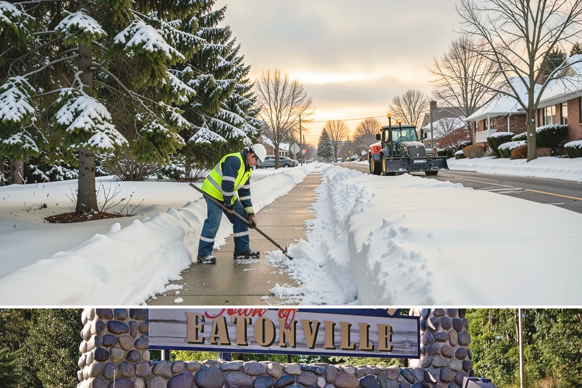 Business Park Parking Lot Snow Removal in Eatonville, Pierce County, WA - Business park lots across the Puget Sound region need the most winter clearing from December through February during peak freeze...