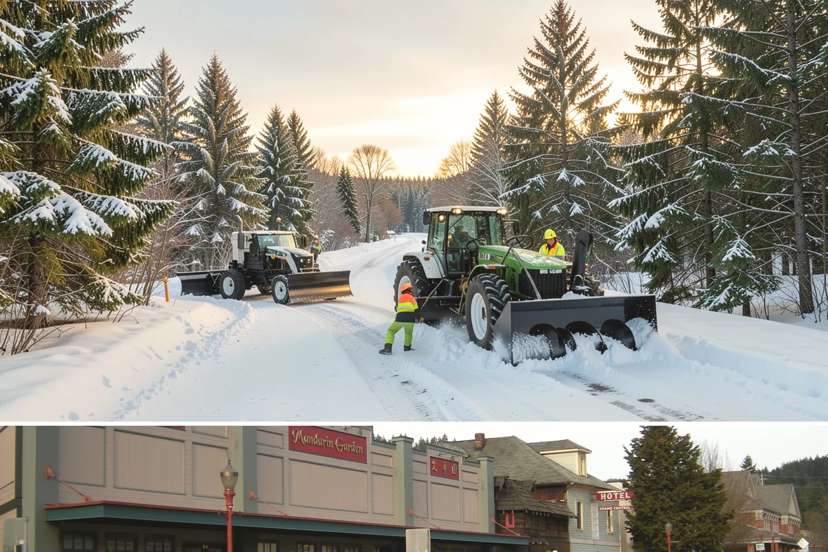Business Park Parking Lot Snow Removal in Issaquah, King County, WA - Business park lots across the Puget Sound region need the most winter clearing from December through February during peak freeze...
