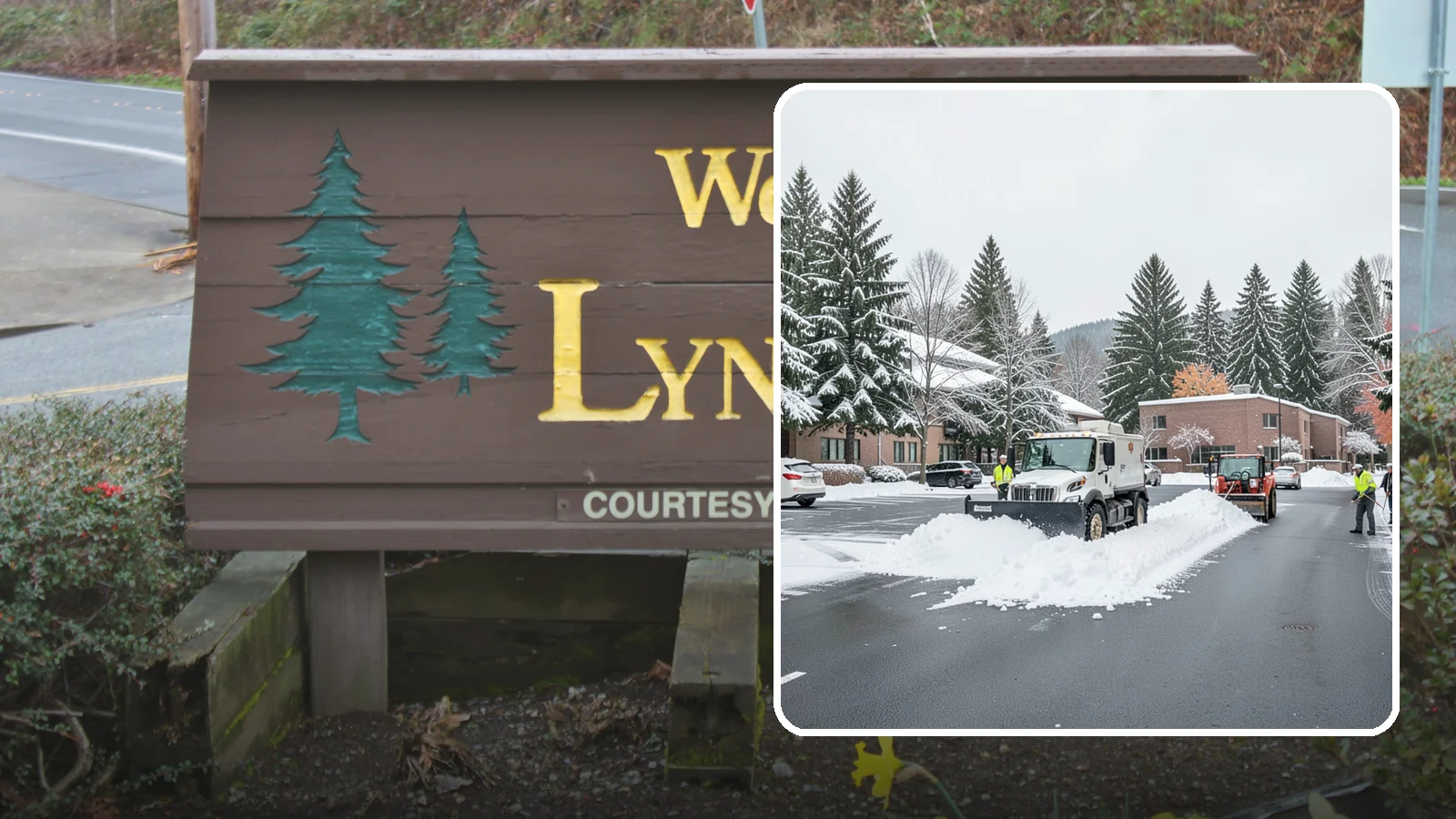 Business Park Parking Lot Snow Removal in Lynnwood, Snohomish County, WA - We clear multi-building business park lots and connecting roads so Western Washington tenants reach work in winter.
