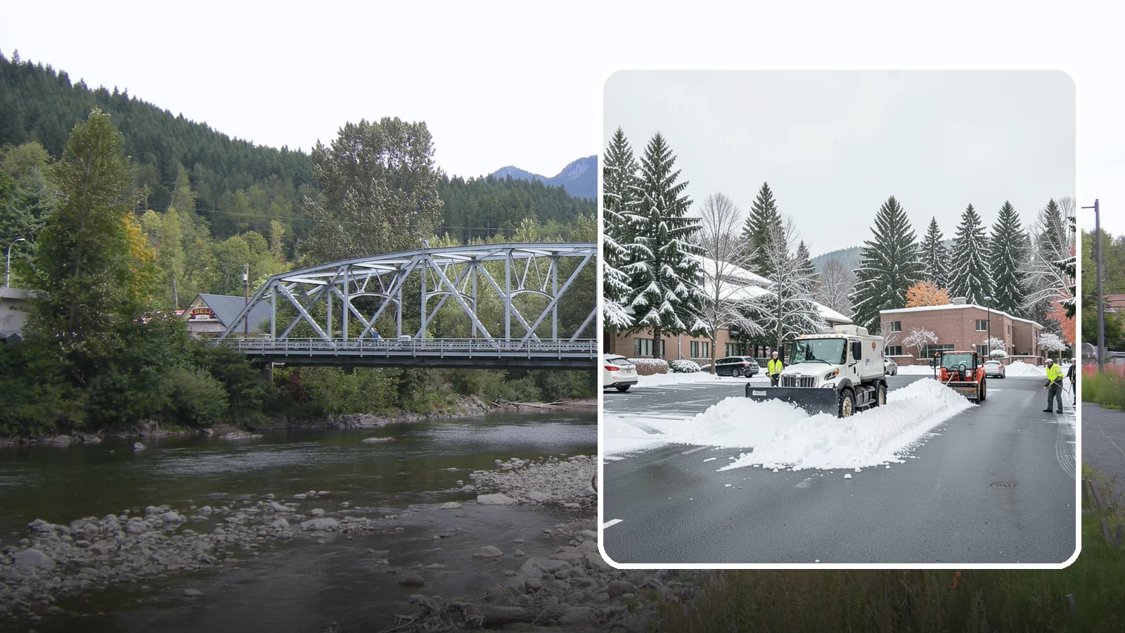 Business Park Parking Lot Snow Removal in Skykomish, King County, WA - We clear multi-building business park lots and connecting roads so Western Washington tenants reach work in winter.